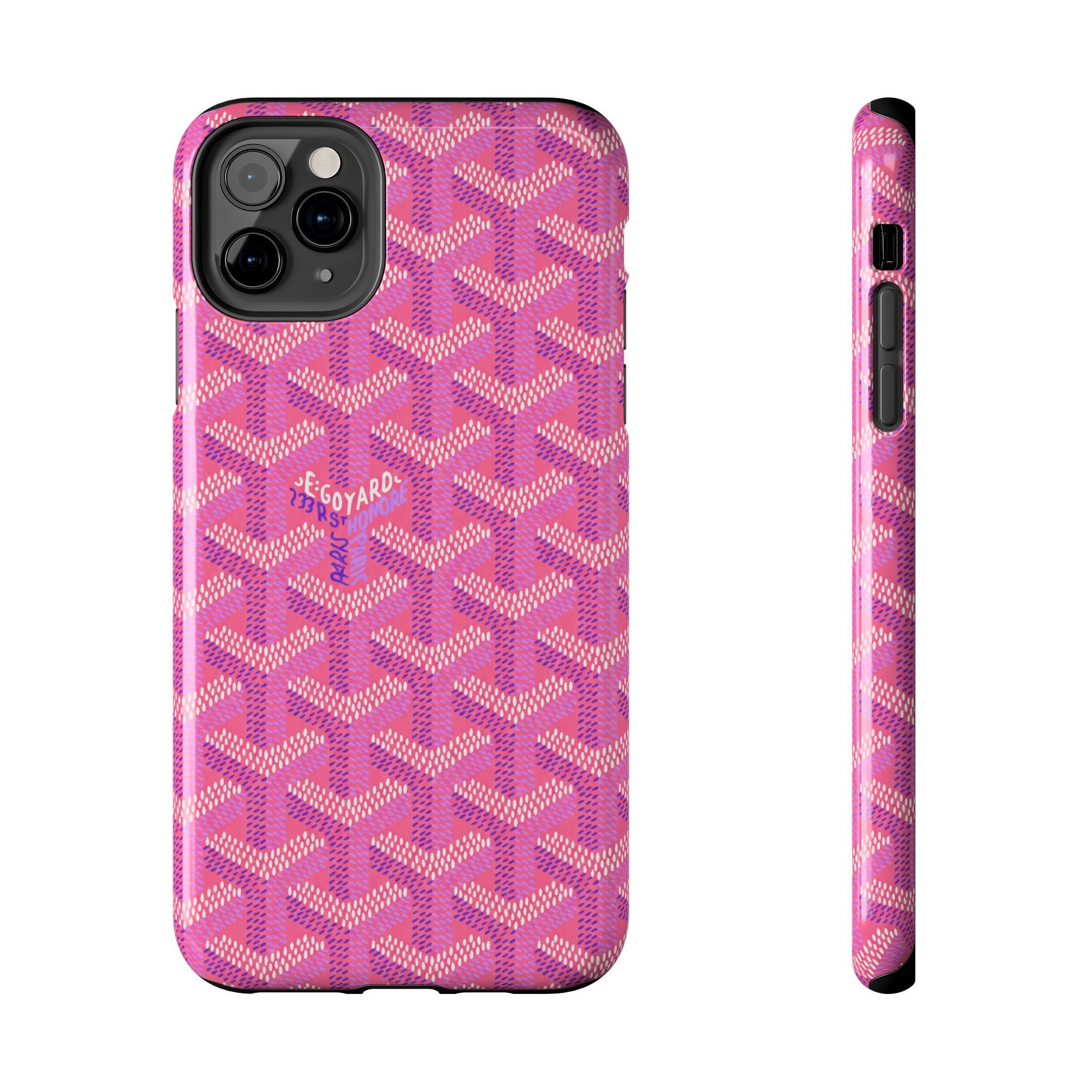 Pink Goyard Phone Case