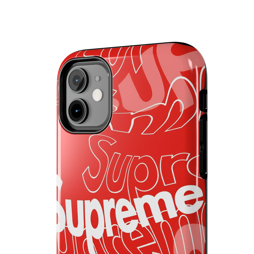 Red Supreme All-Over Phone Case