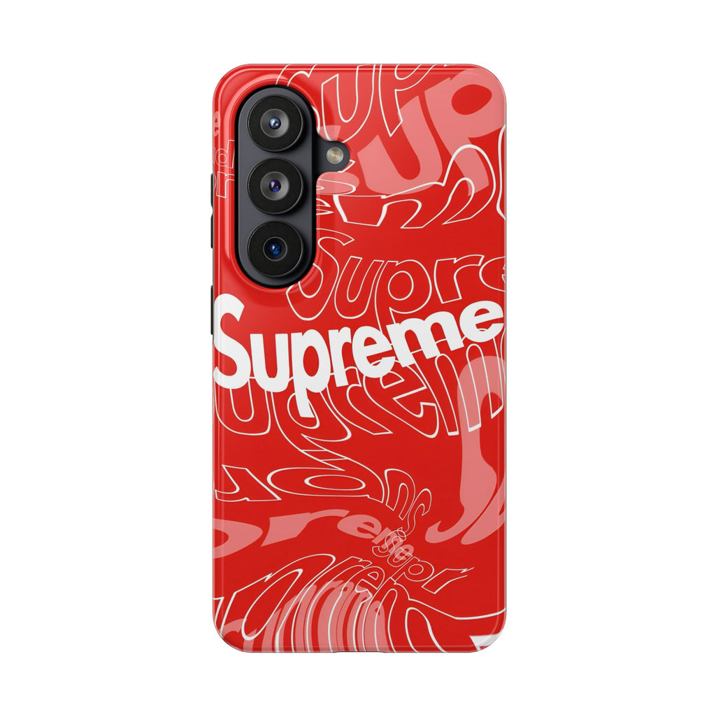 Red Supreme All-Over Phone Case