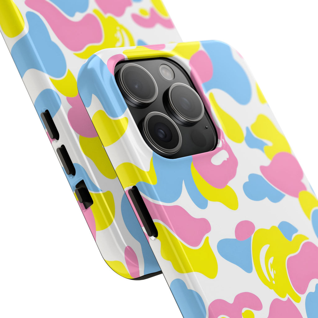 Multicolor Bape Print Phone Case