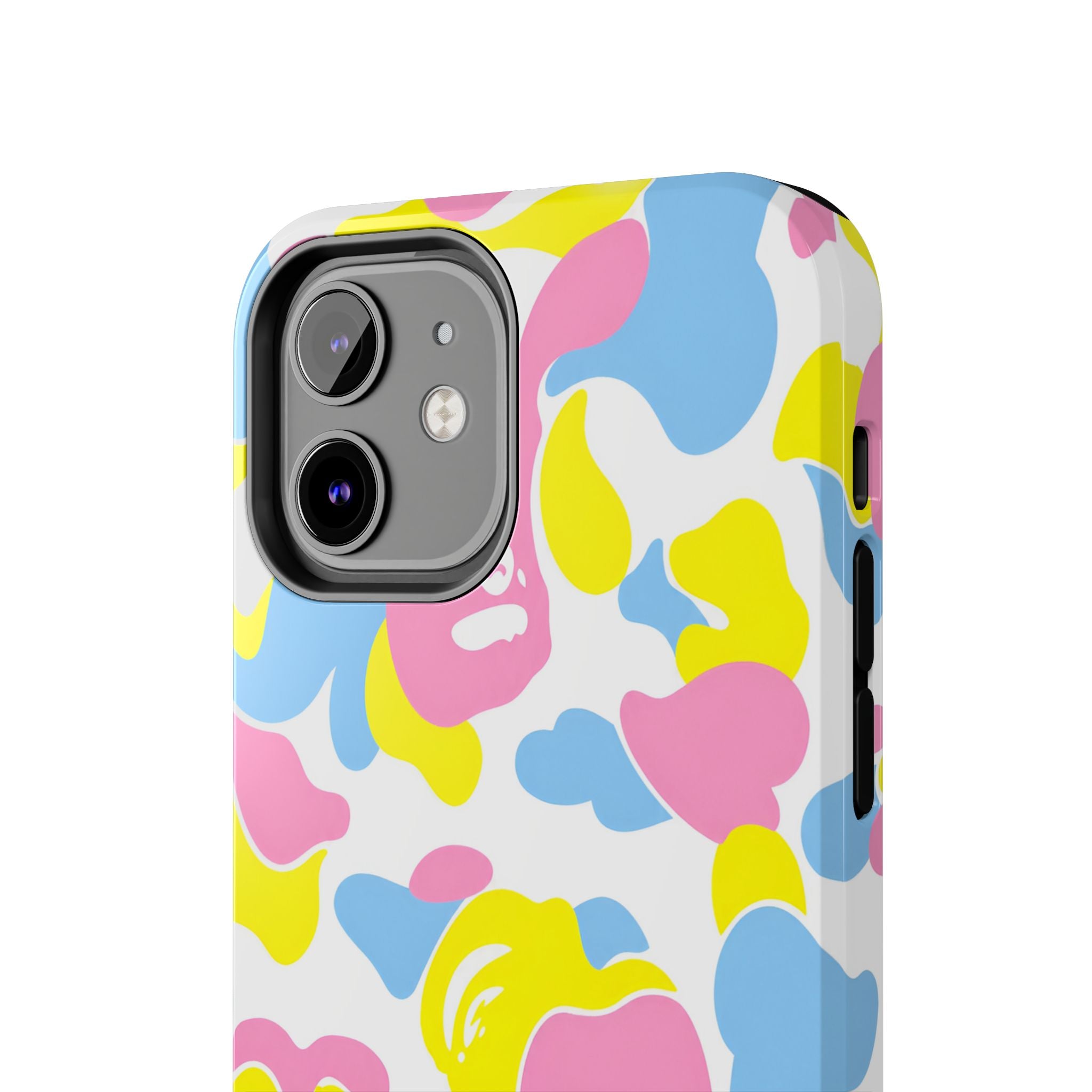 Multicolor Bape Print Phone Case