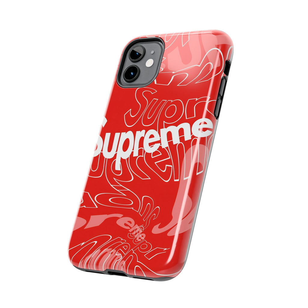 Red Supreme All-Over Phone Case