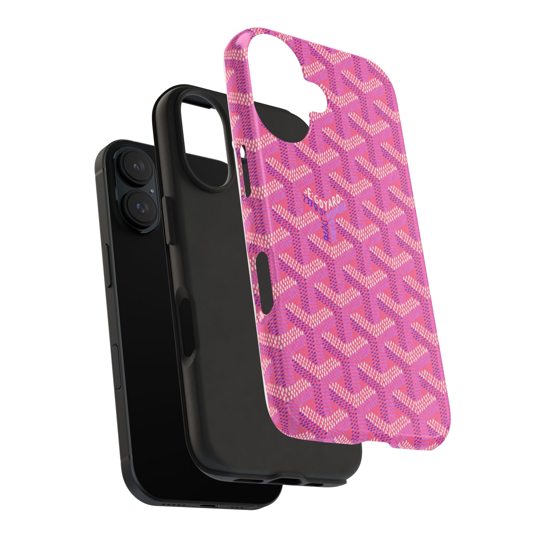 Pink Goyard Phone Case