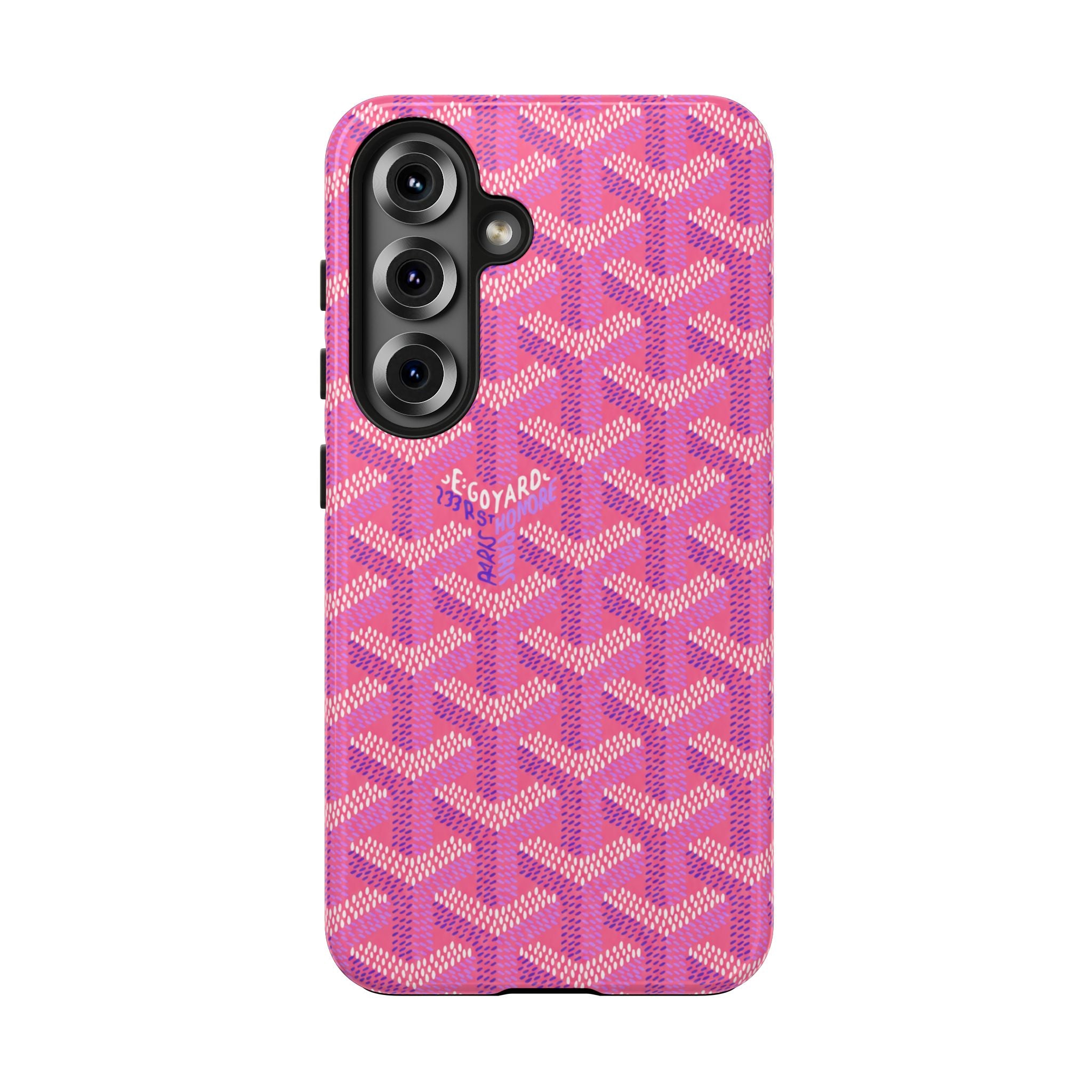 Pink Goyard Phone Case