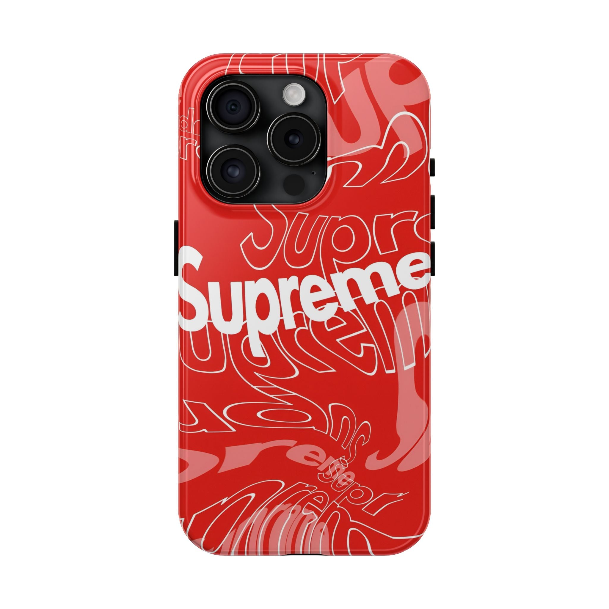 Red Supreme All-Over Phone Case