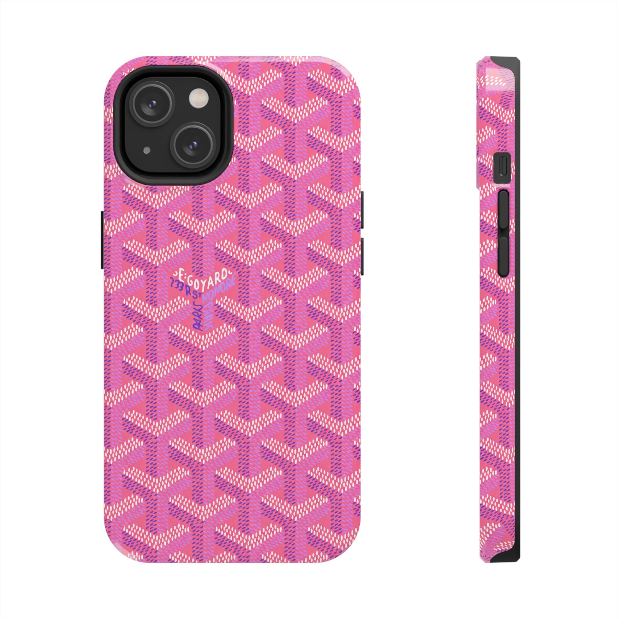 Pink Goyard Phone Case