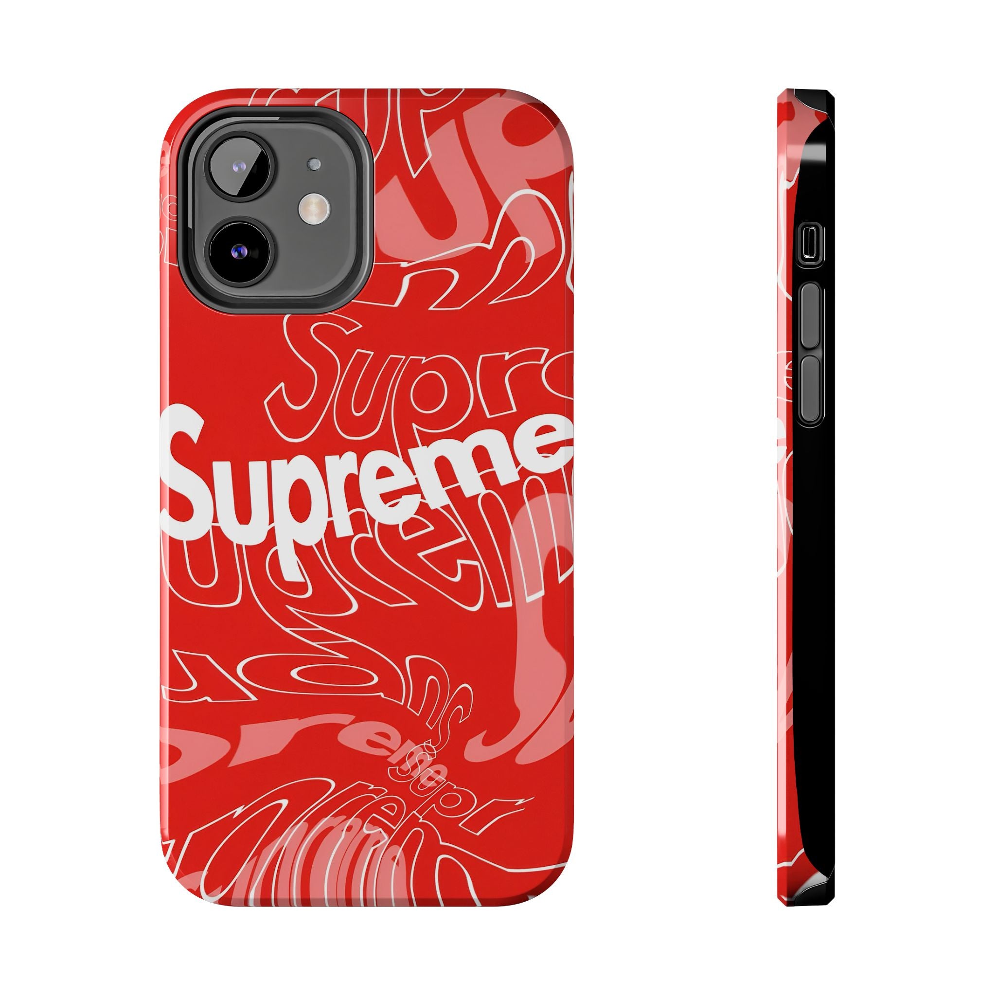 Red Supreme All-Over Phone Case