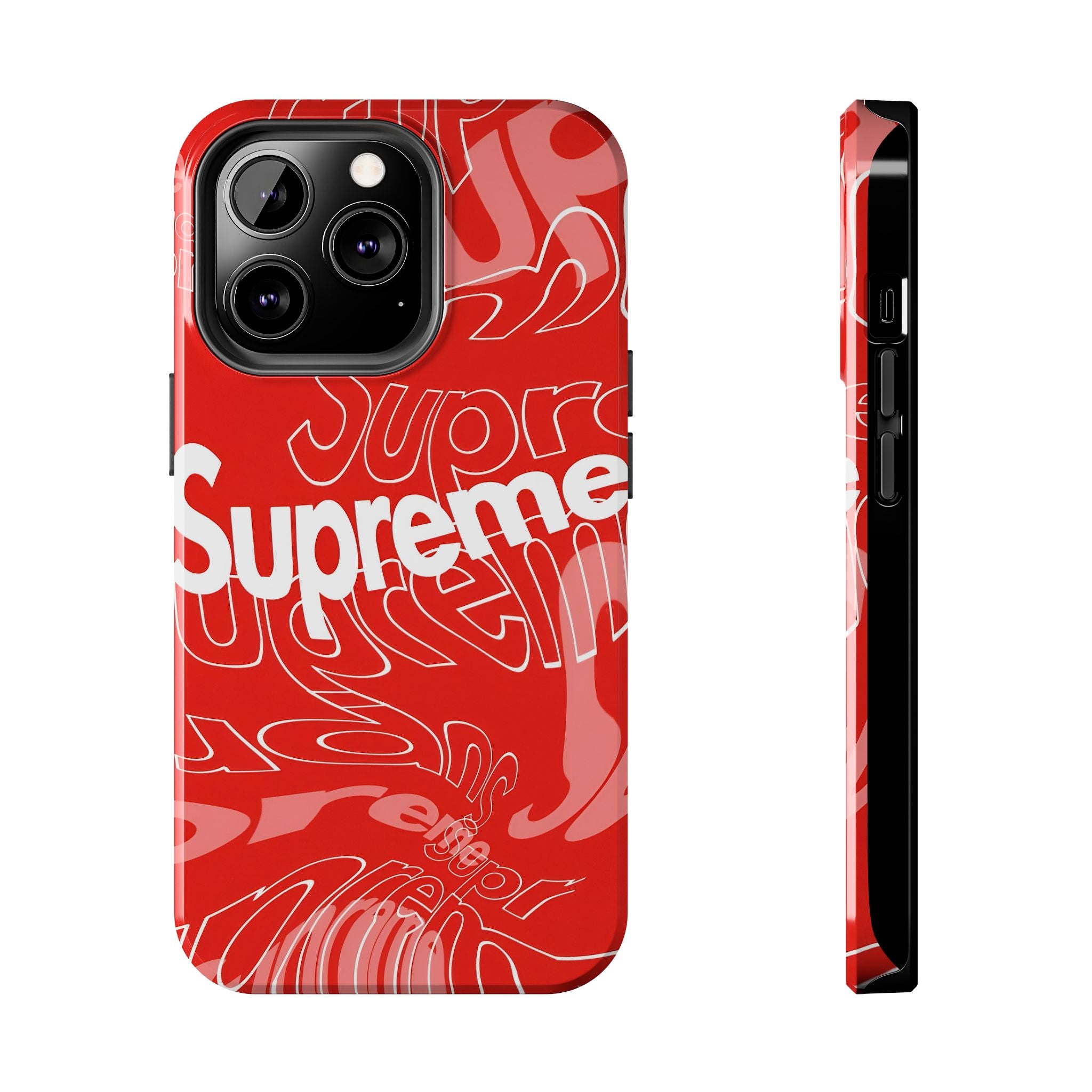 Red Supreme All-Over Phone Case