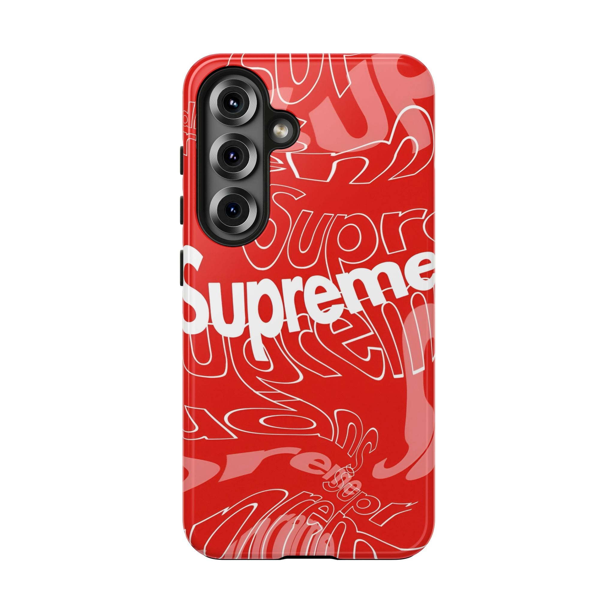 Red Supreme All-Over Phone Case