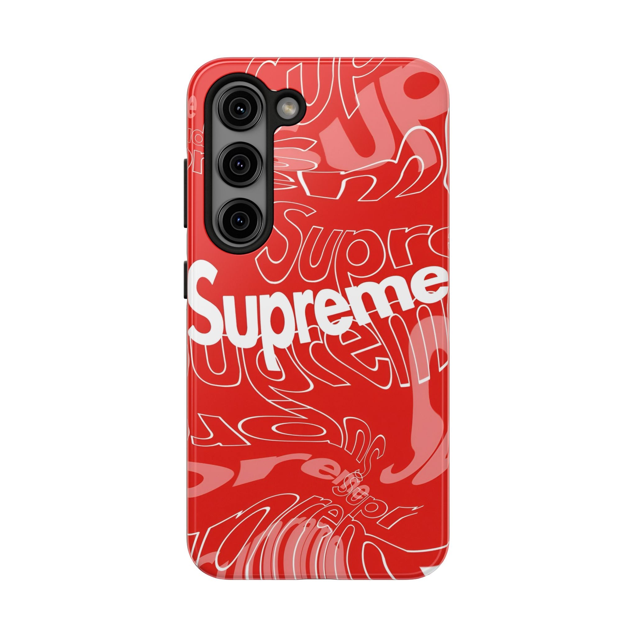 Red Supreme All-Over Phone Case