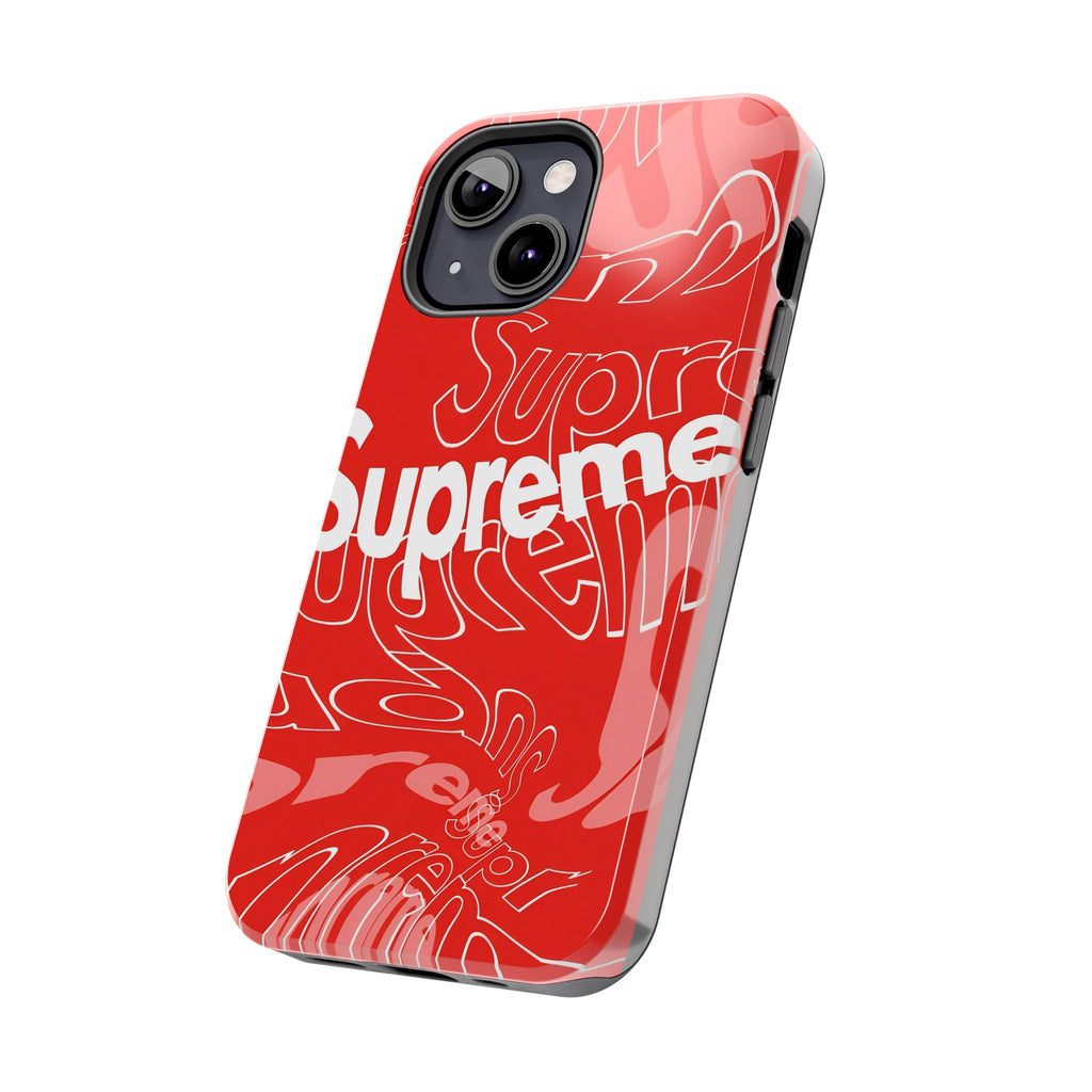 Red Supreme All-Over Phone Case