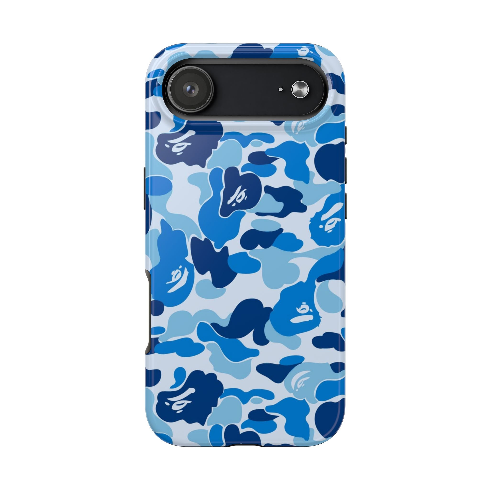 Blue Bape Print Phone Case