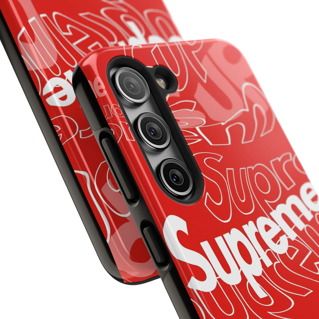 Red Supreme All-Over Phone Case