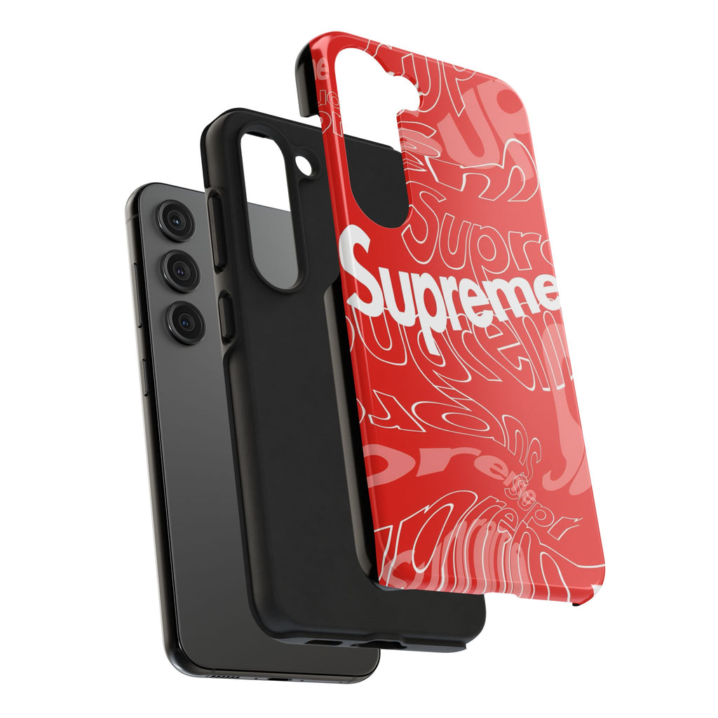 Red Supreme All-Over Phone Case