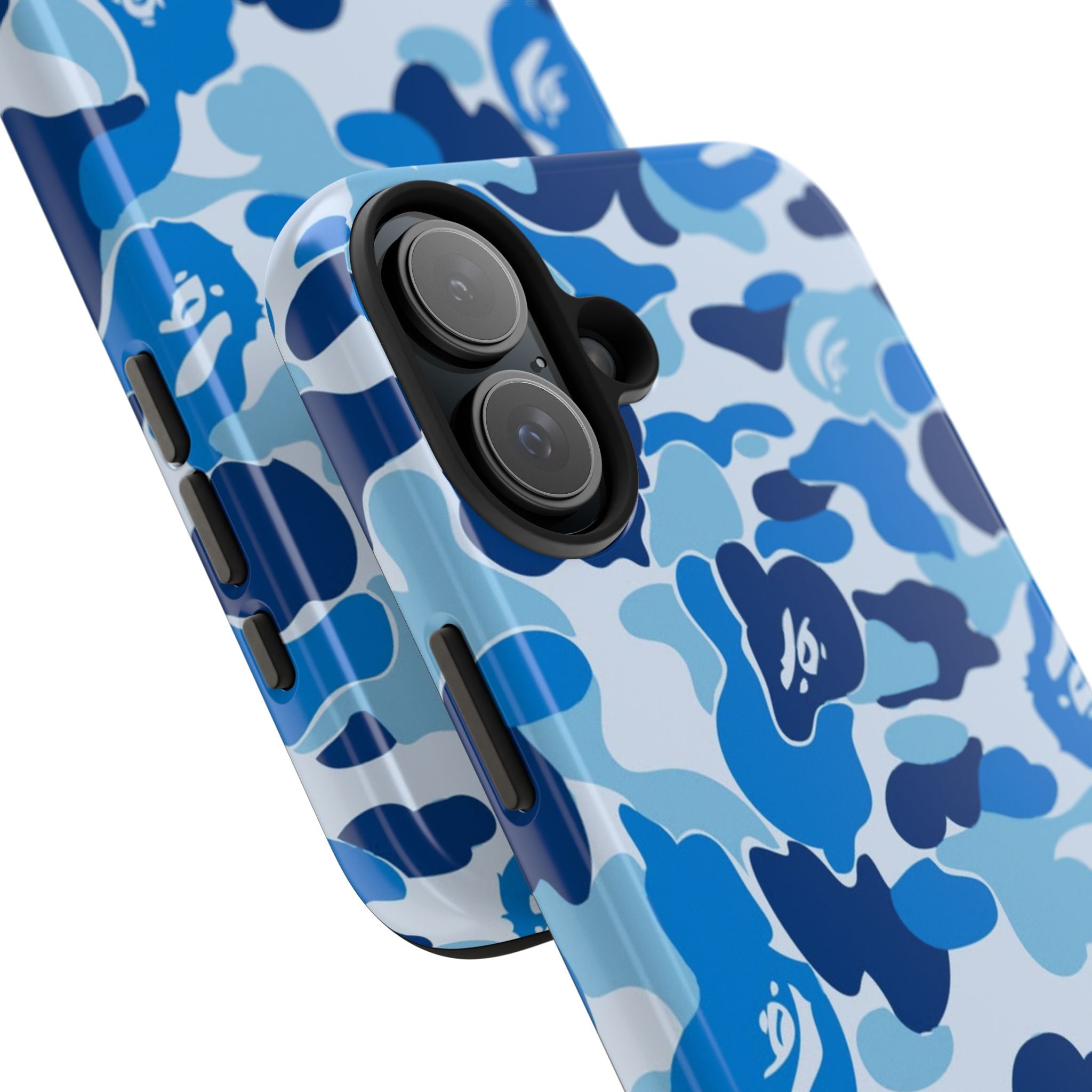 Blue Bape Print Phone Case