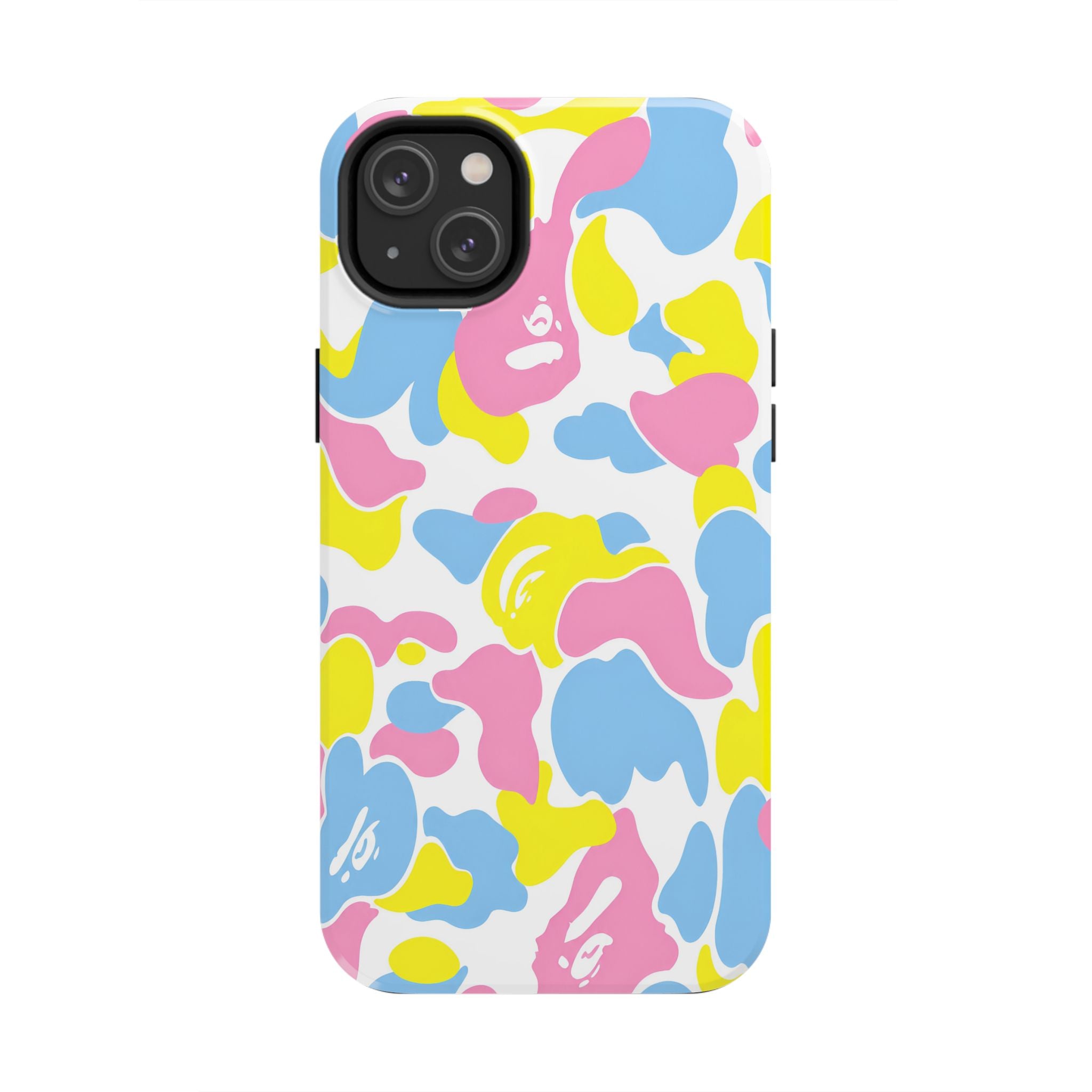 Multicolor Bape Print Phone Case