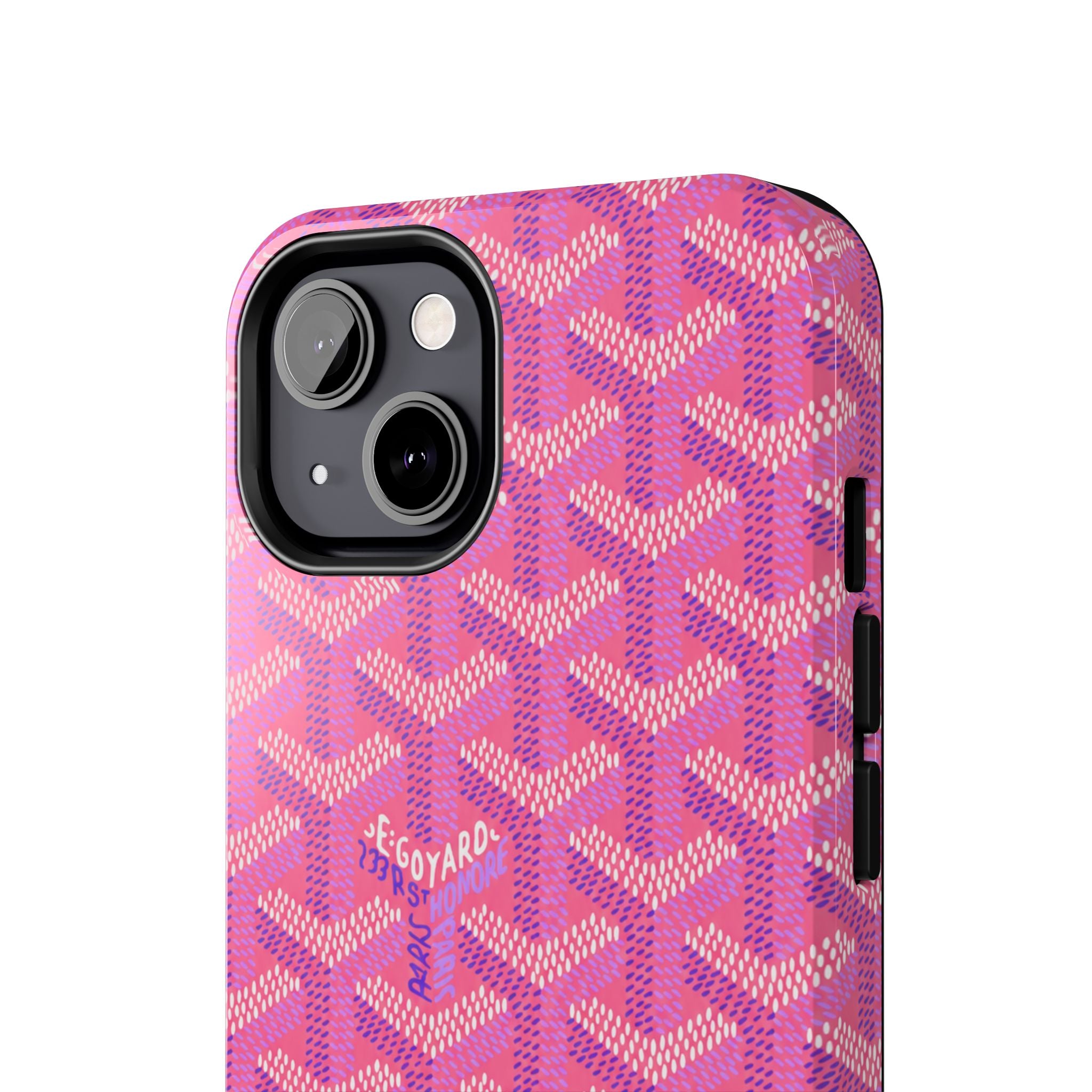 Pink Goyard Phone Case