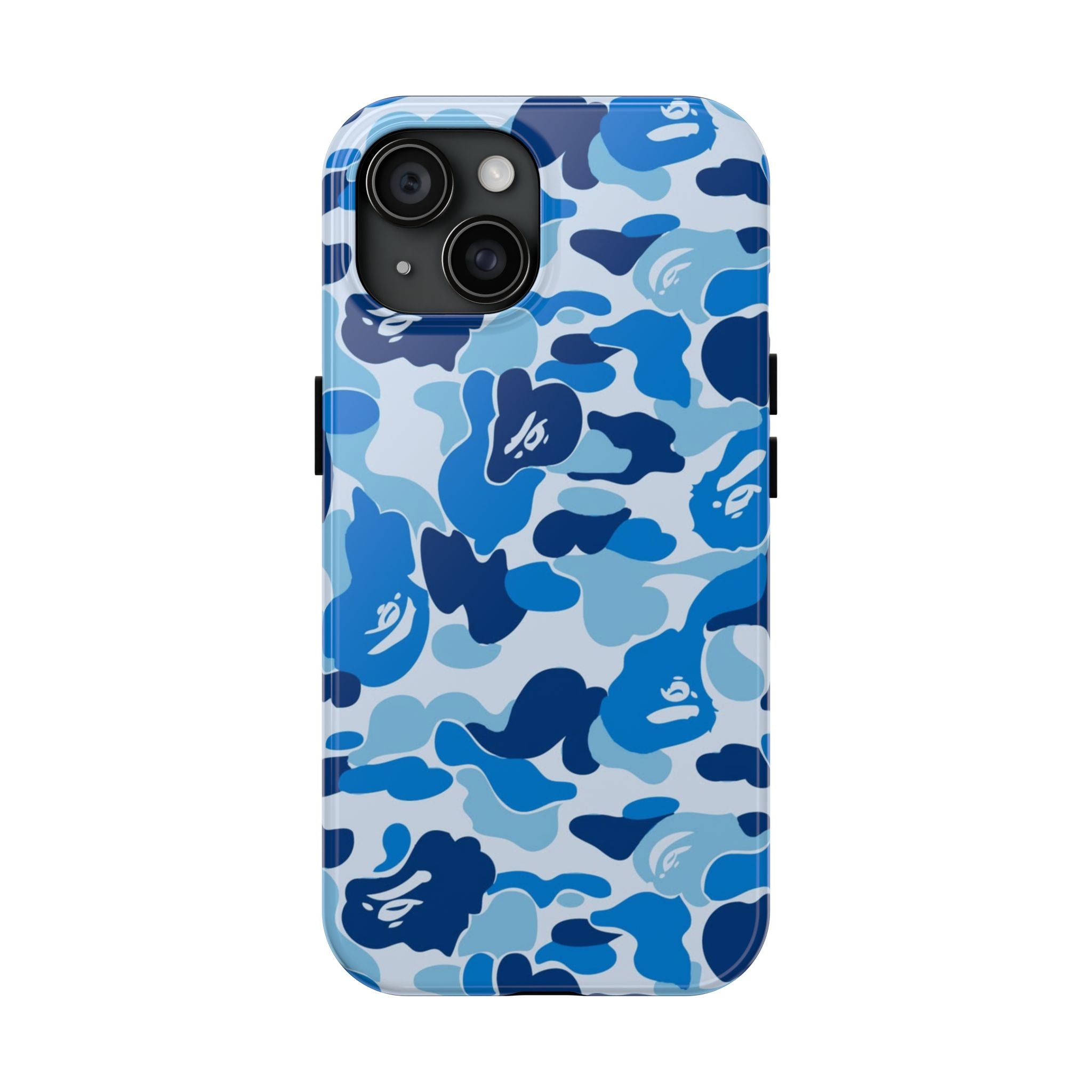 Blue Bape Print Phone Case