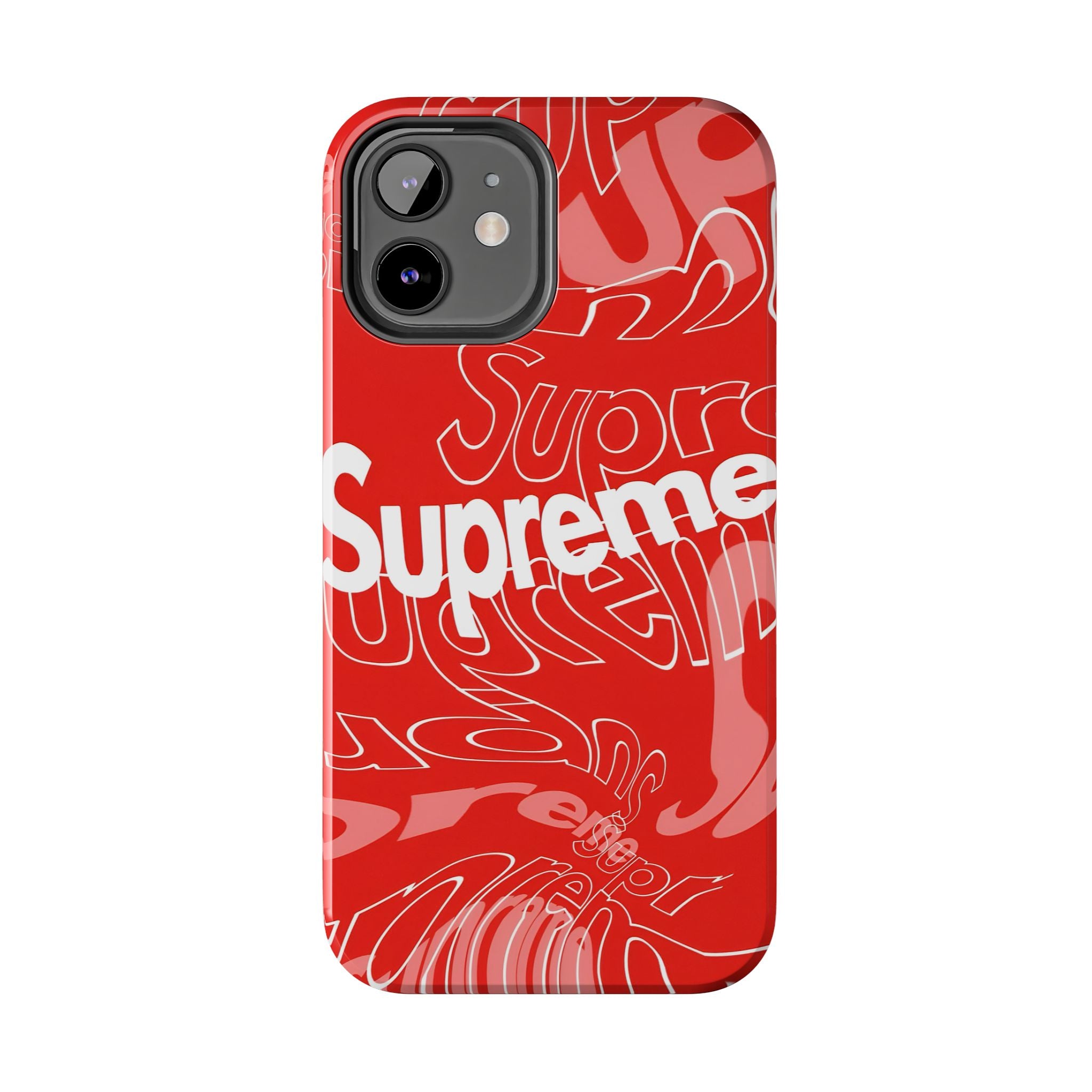 Red Supreme All-Over Phone Case