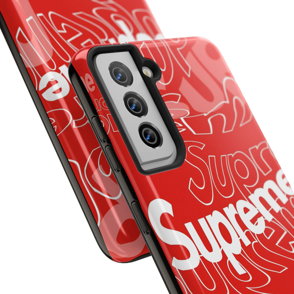 Red Supreme All-Over Phone Case
