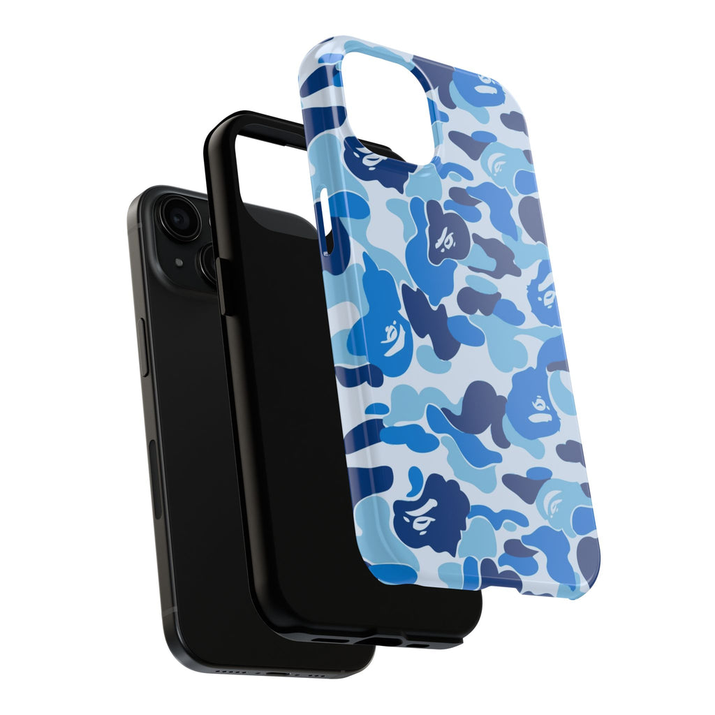 Blue Bape Print Phone Case