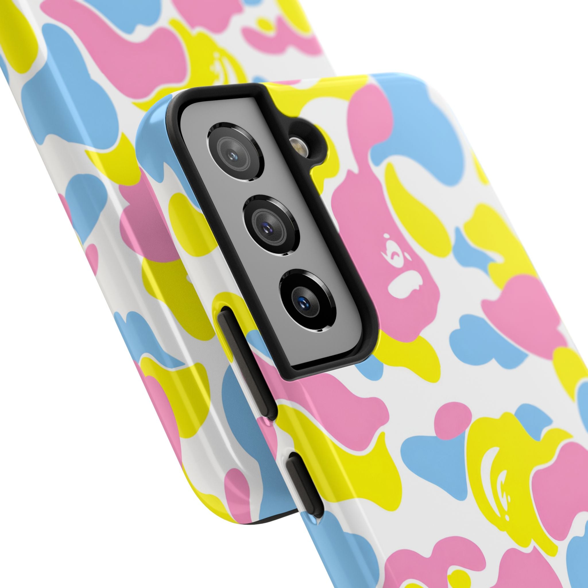 Multicolor Bape Print Phone Case