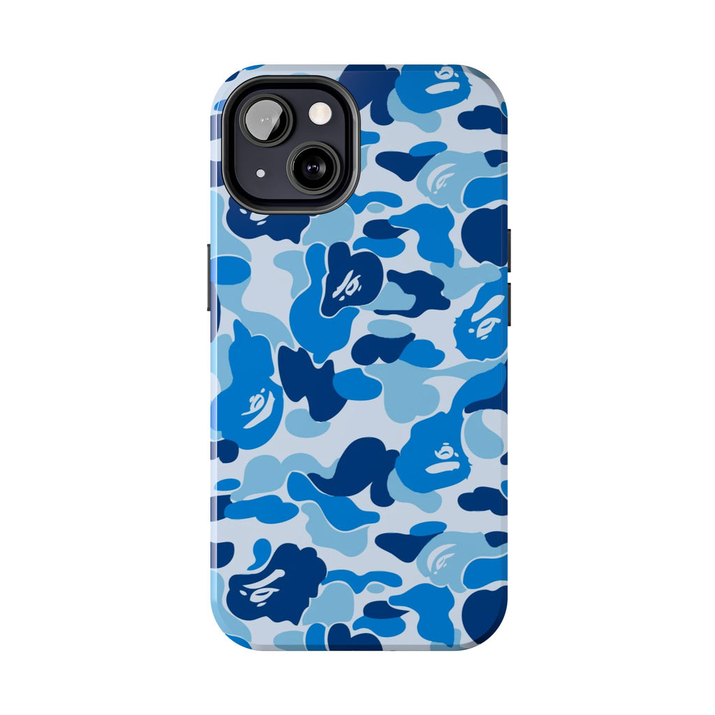 Blue Bape Print Phone Case