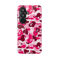 Pink Bape Print Phone Case
