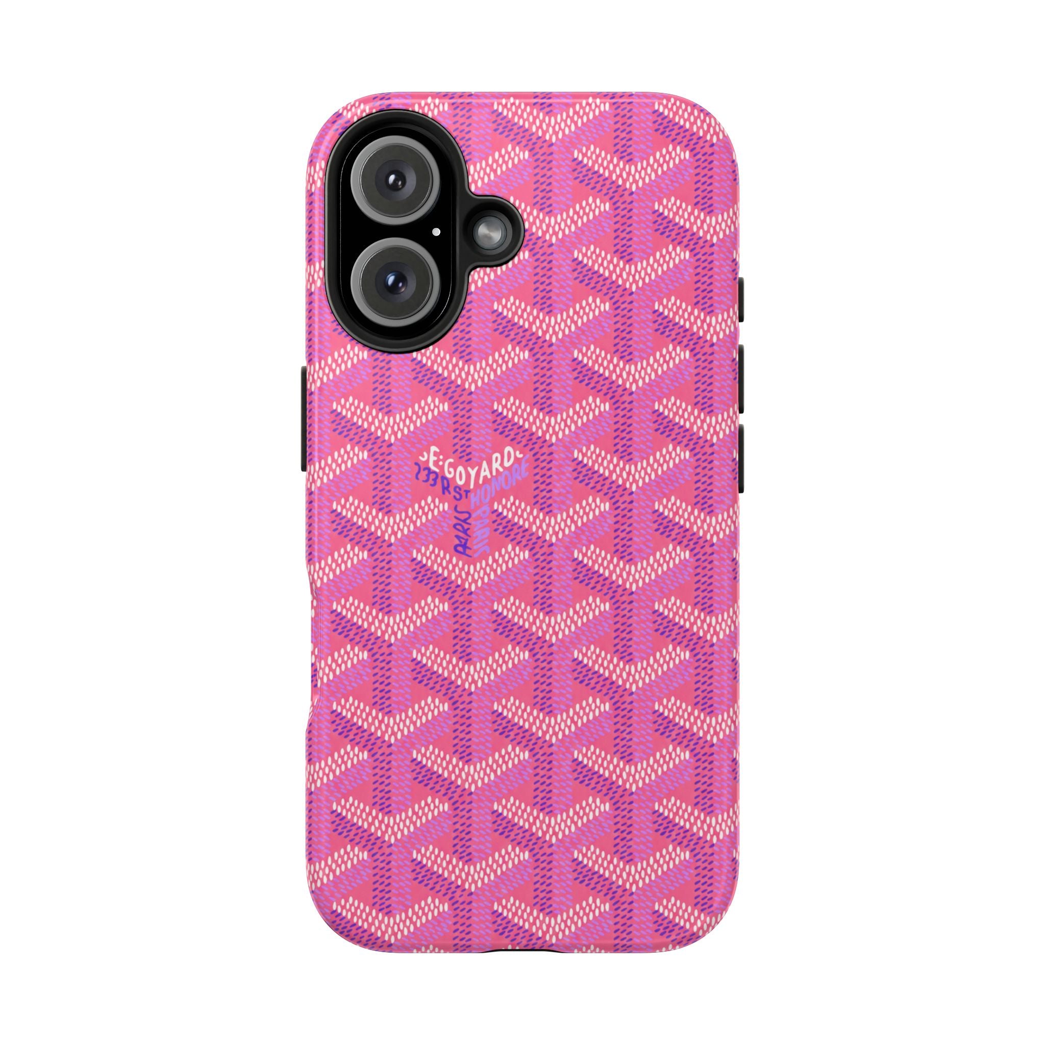 Pink Goyard Phone Case
