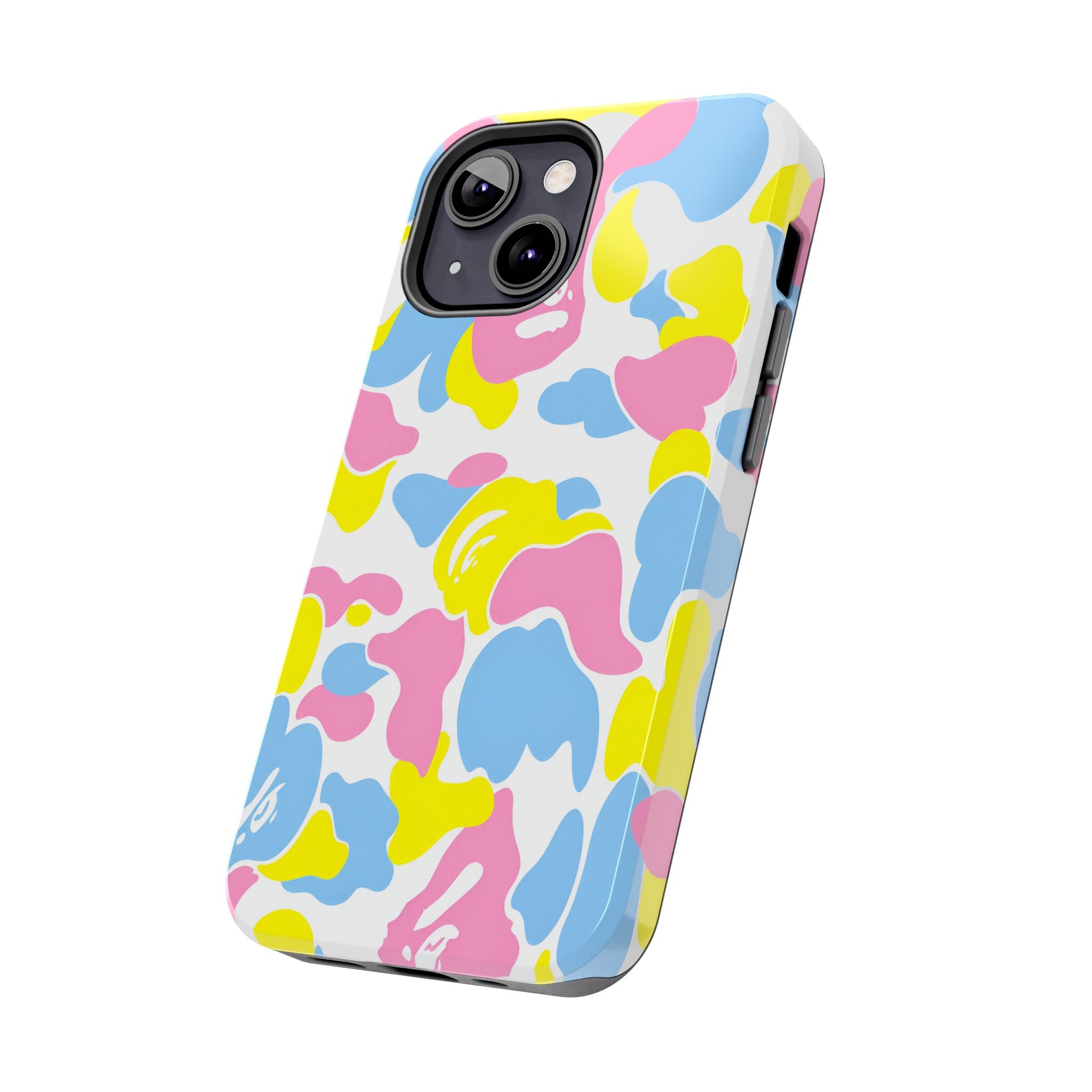 Multicolor Bape Print Phone Case