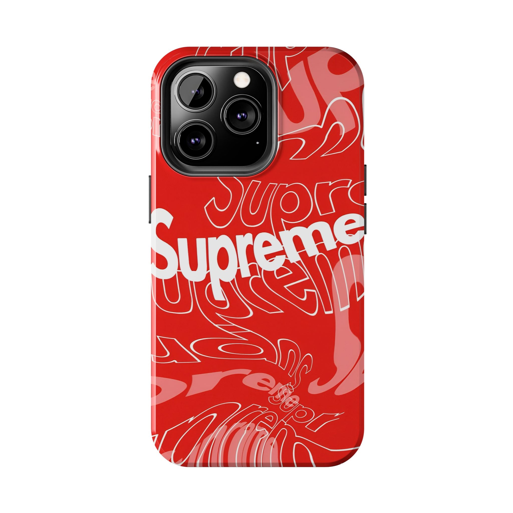 Red Supreme All-Over Phone Case
