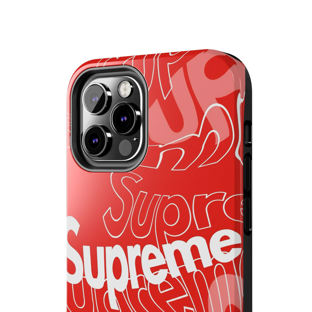 Red Supreme All-Over Phone Case
