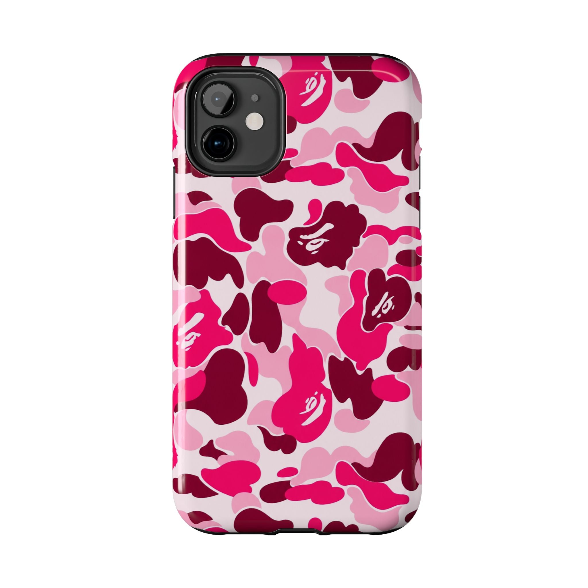 Pink Bape Print Phone Case
