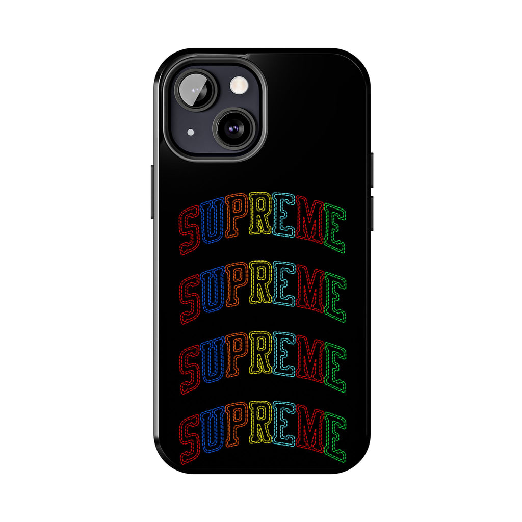 Supreme Neon Tough Phone Case