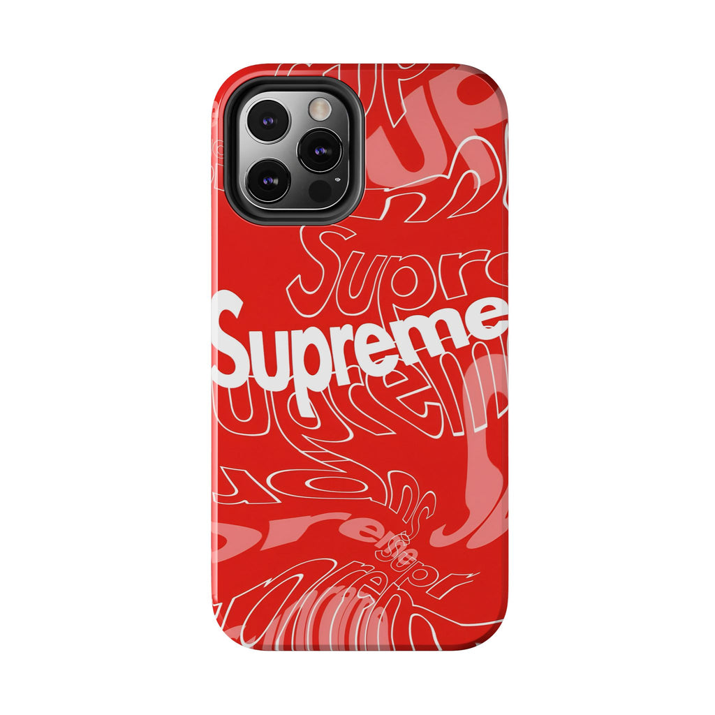Red Supreme All-Over Phone Case