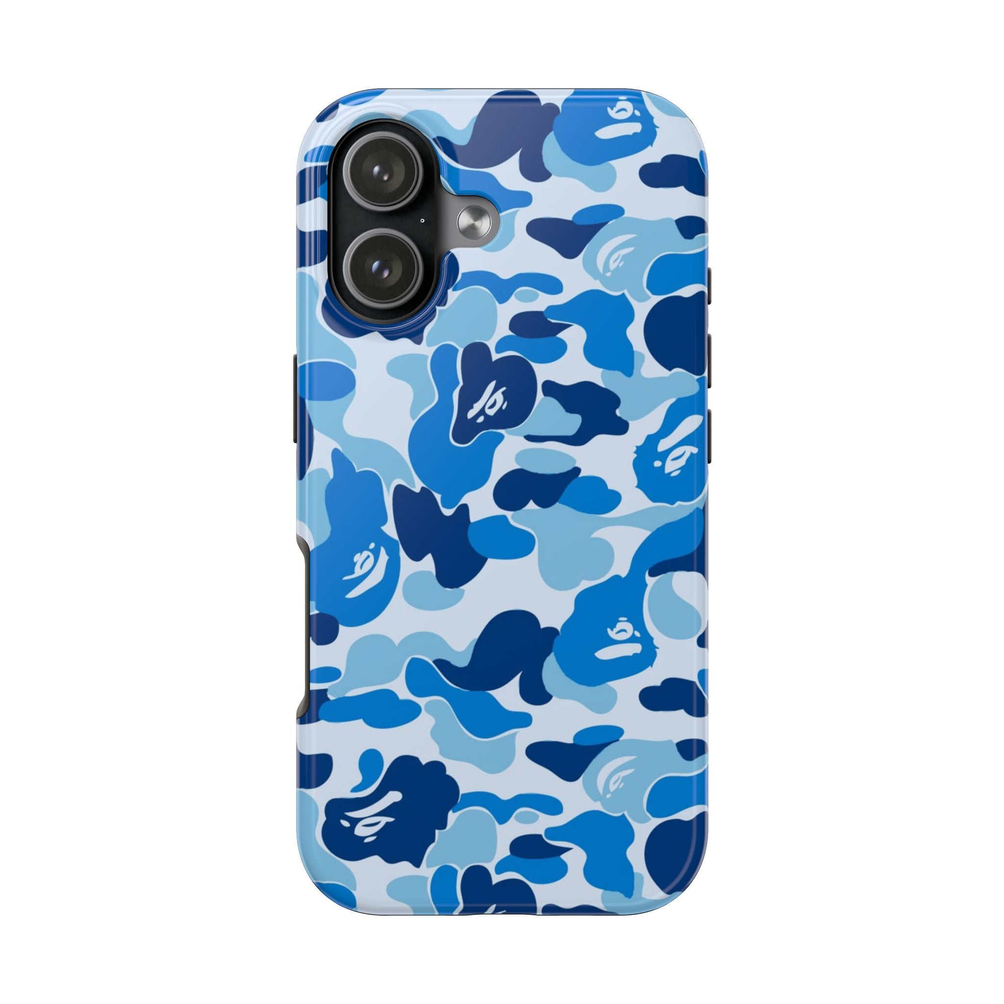 Blue Bape Print Phone Case