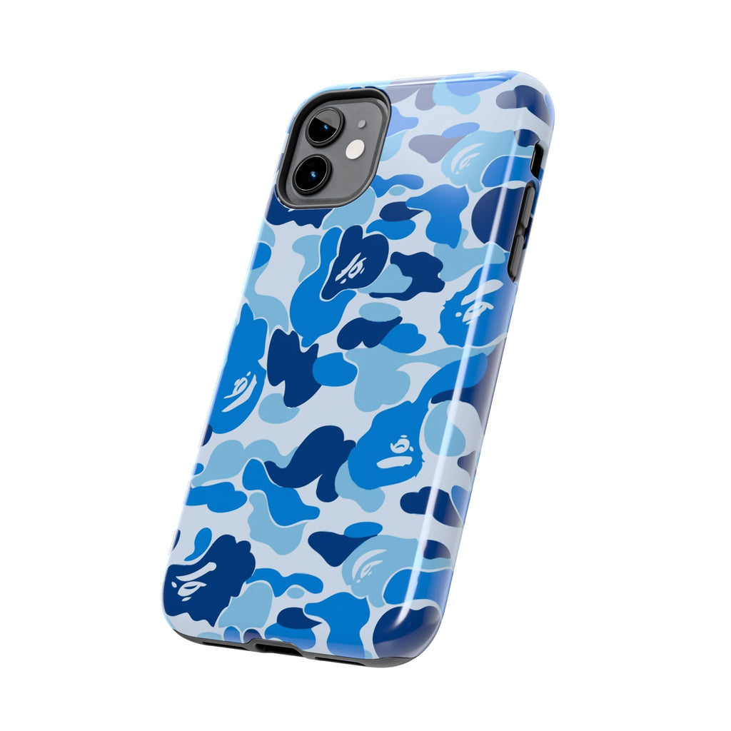 Blue Bape Print Phone Case