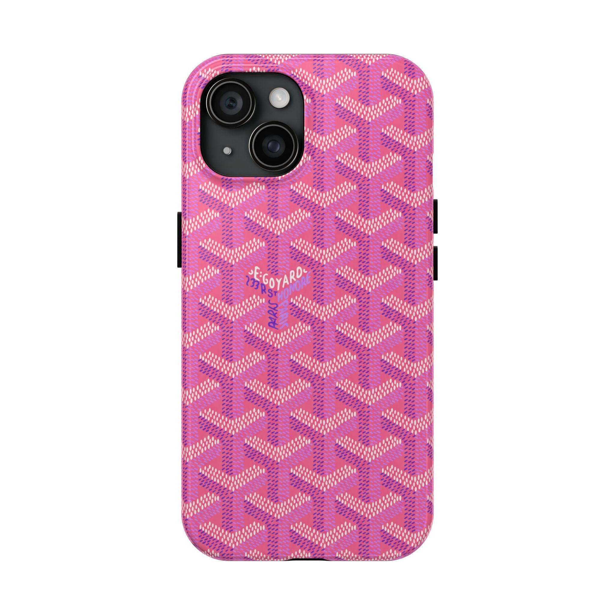 Pink Goyard Phone Case