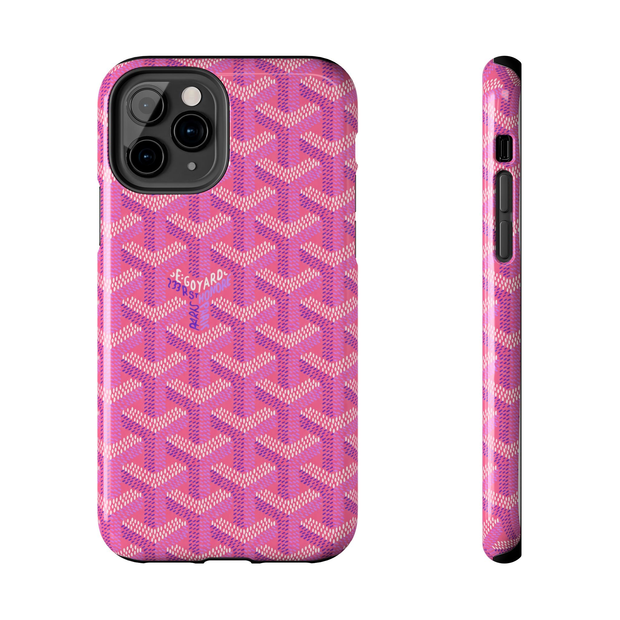 Pink Goyard Phone Case