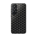 Black Goyard Phone Case