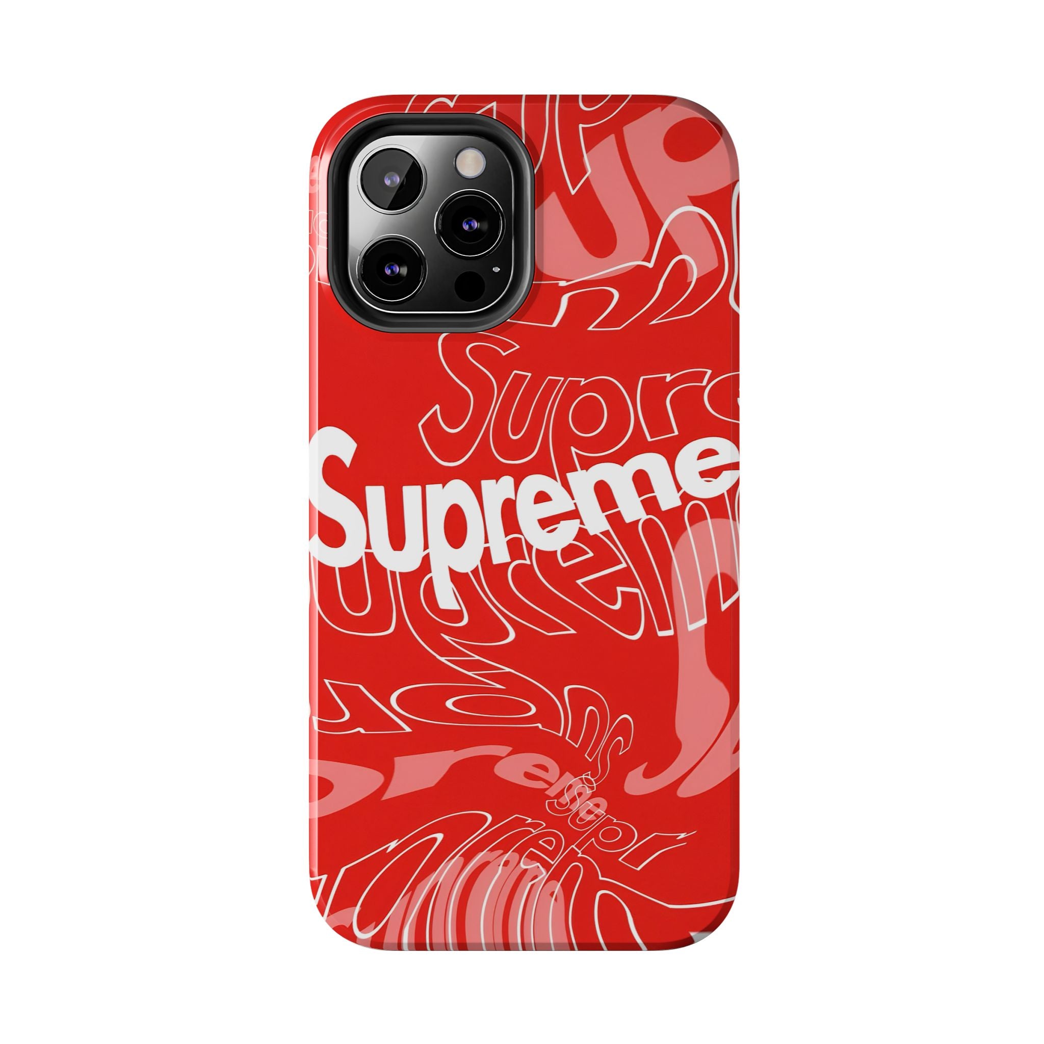 Red Supreme All-Over Phone Case
