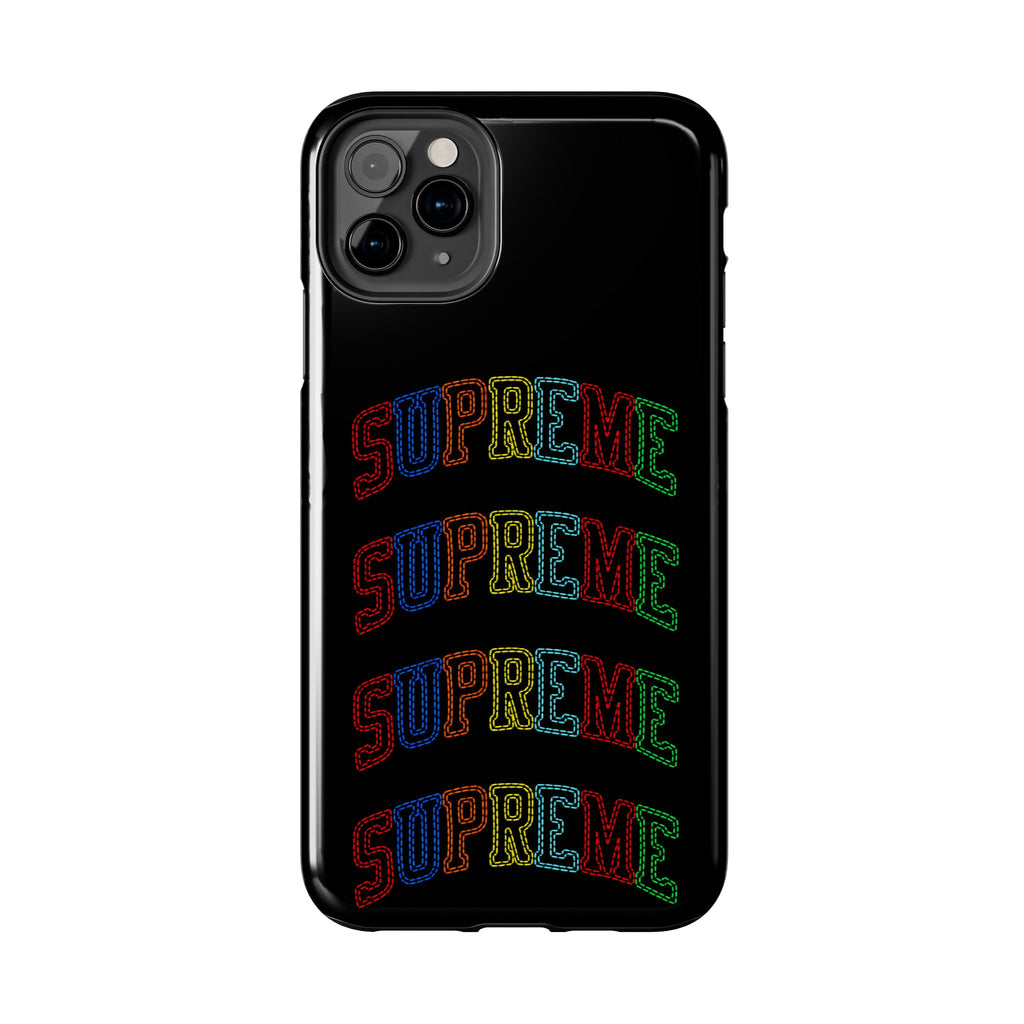 Supreme Neon Tough Phone Case