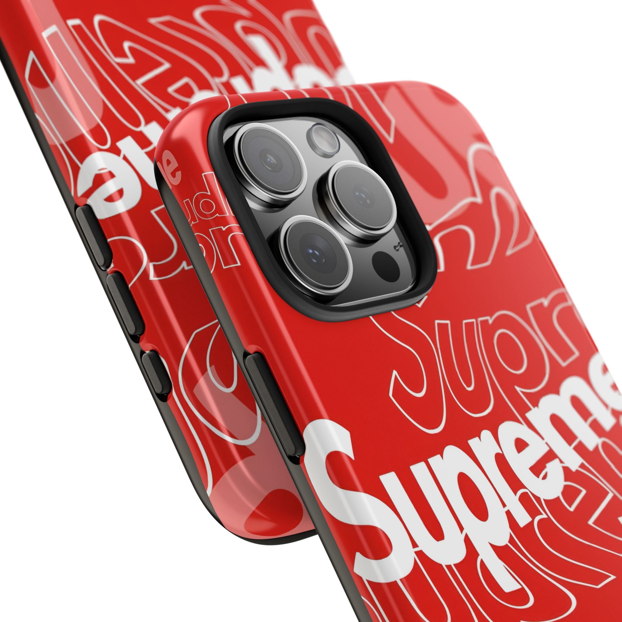 Red Supreme All-Over Phone Case