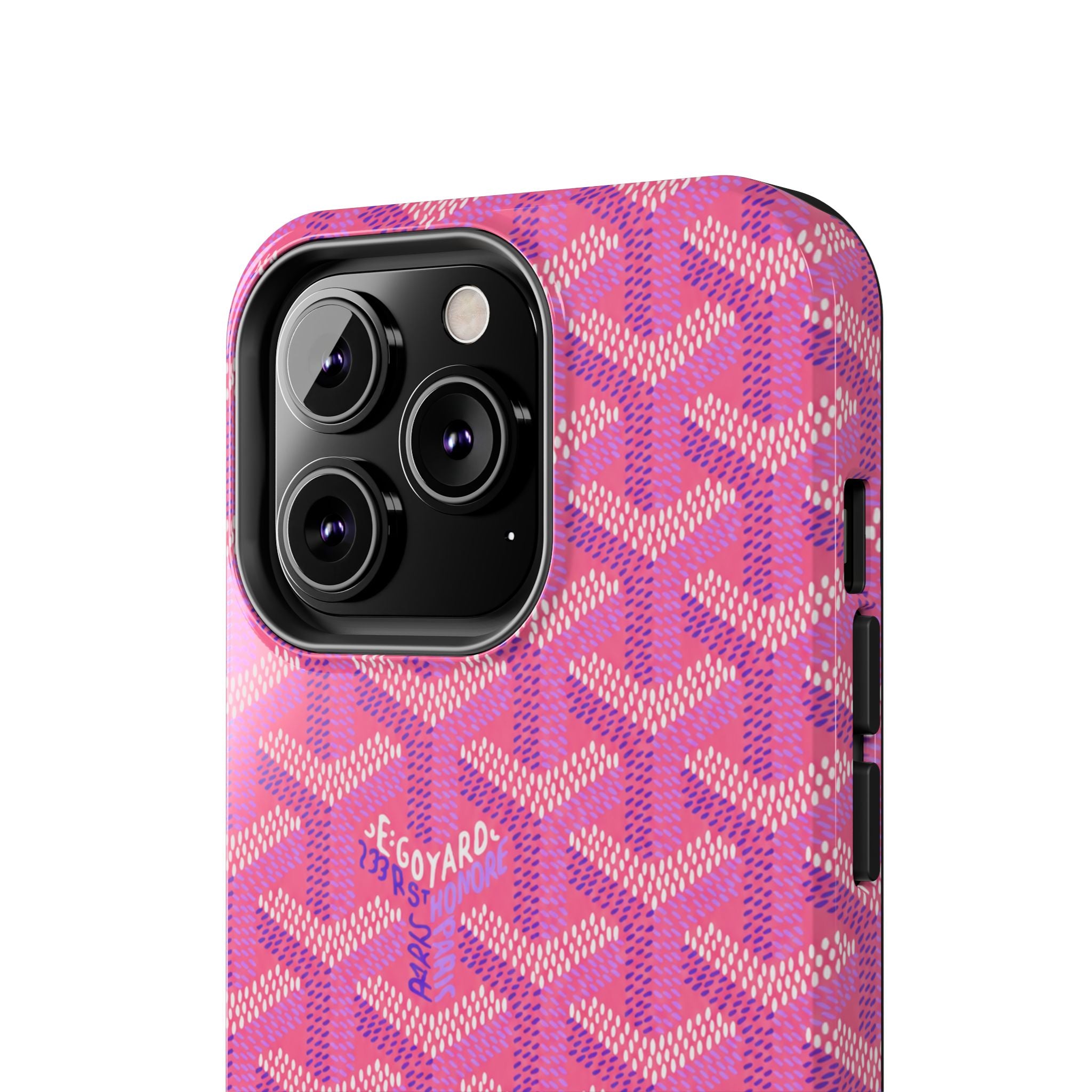 Pink Goyard Phone Case