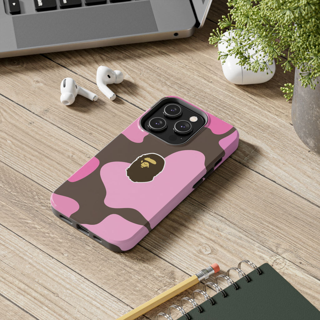 Copy of Pink Bape Print Phone Case