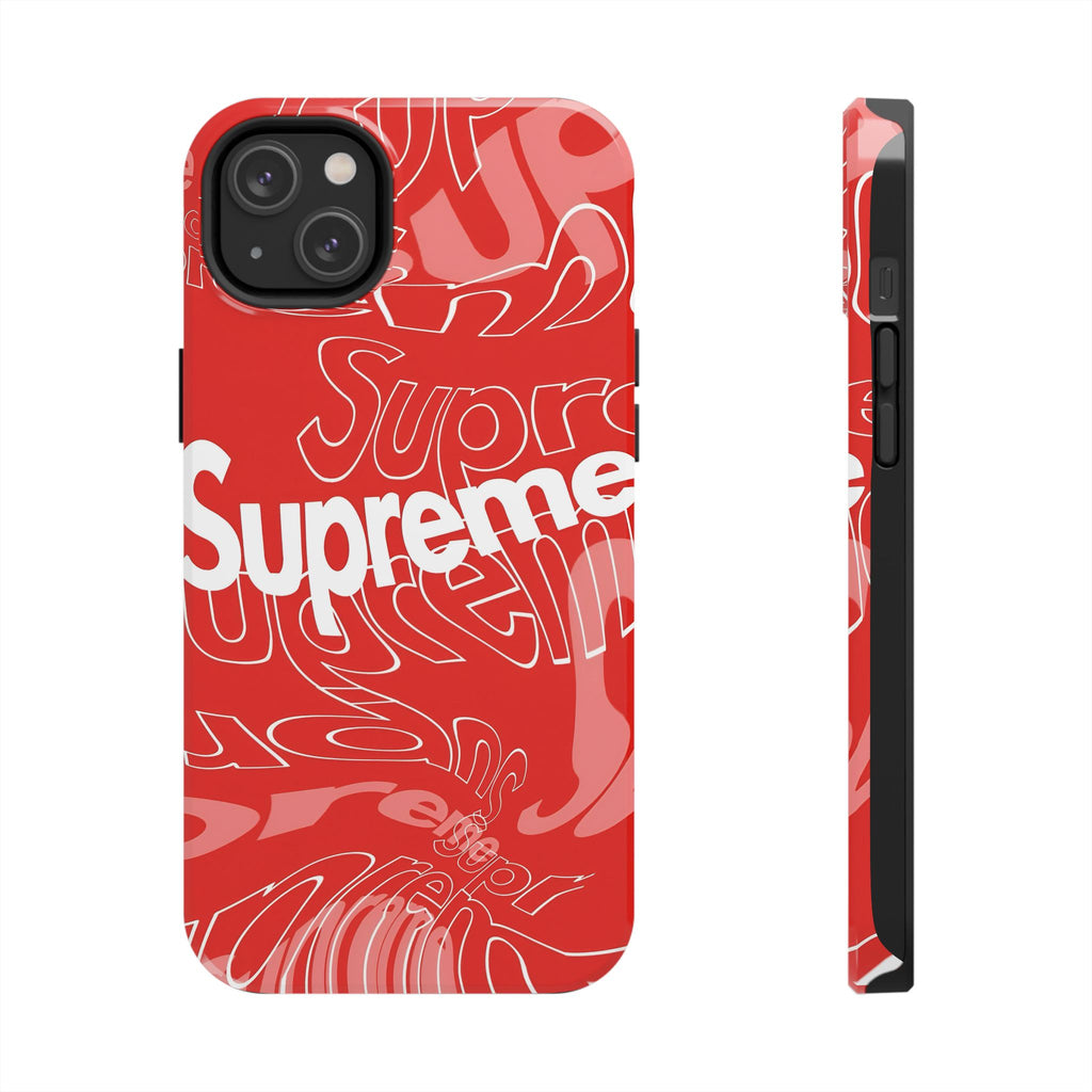 Red Supreme All-Over Phone Case