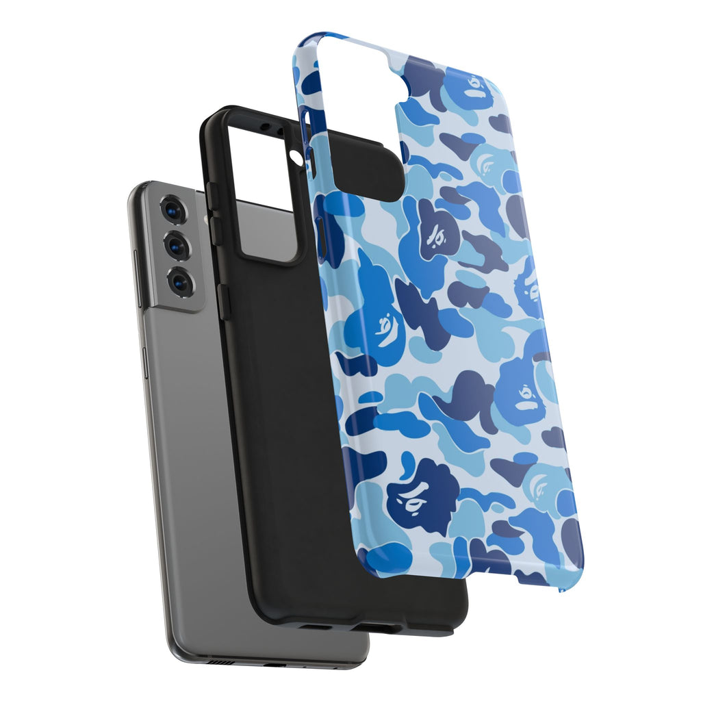 Blue Bape Print Phone Case