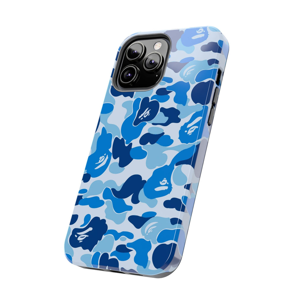 Blue Bape Print Phone Case