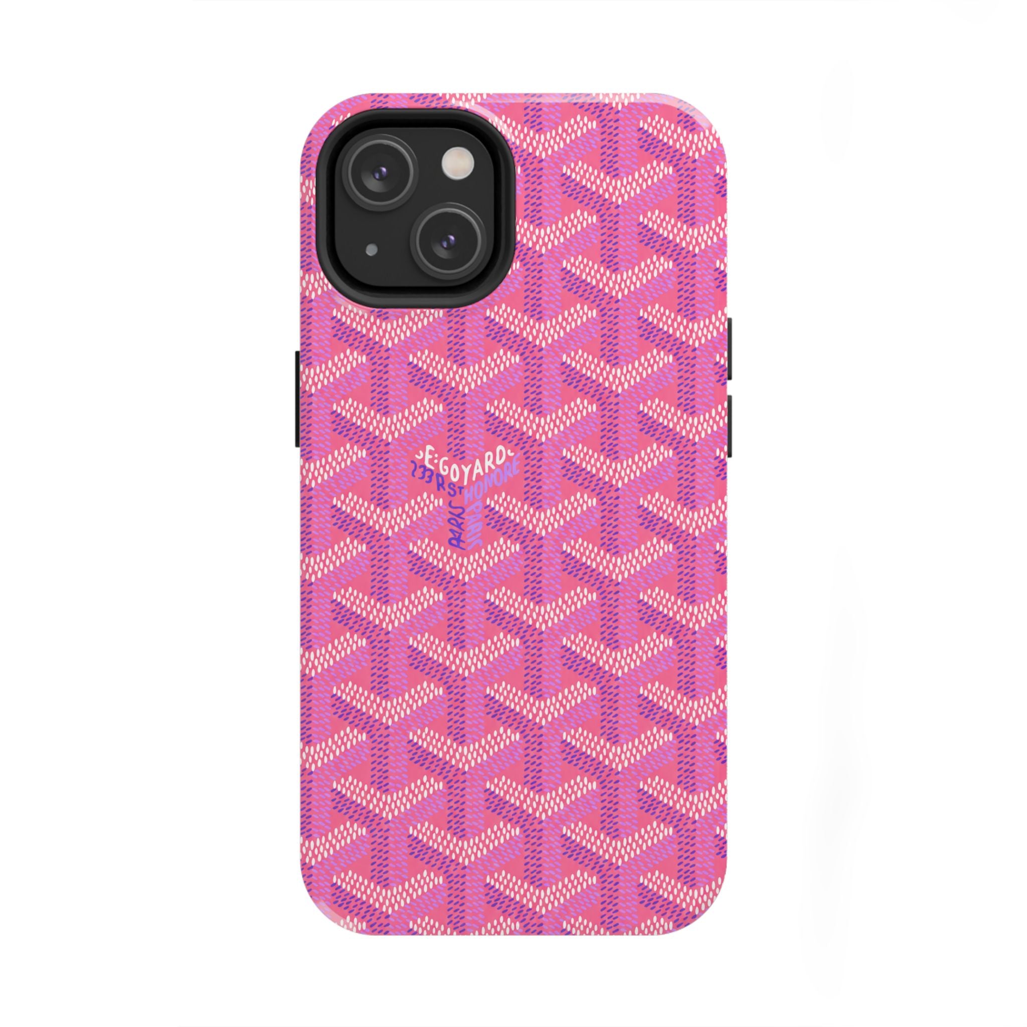 Pink Goyard Phone Case