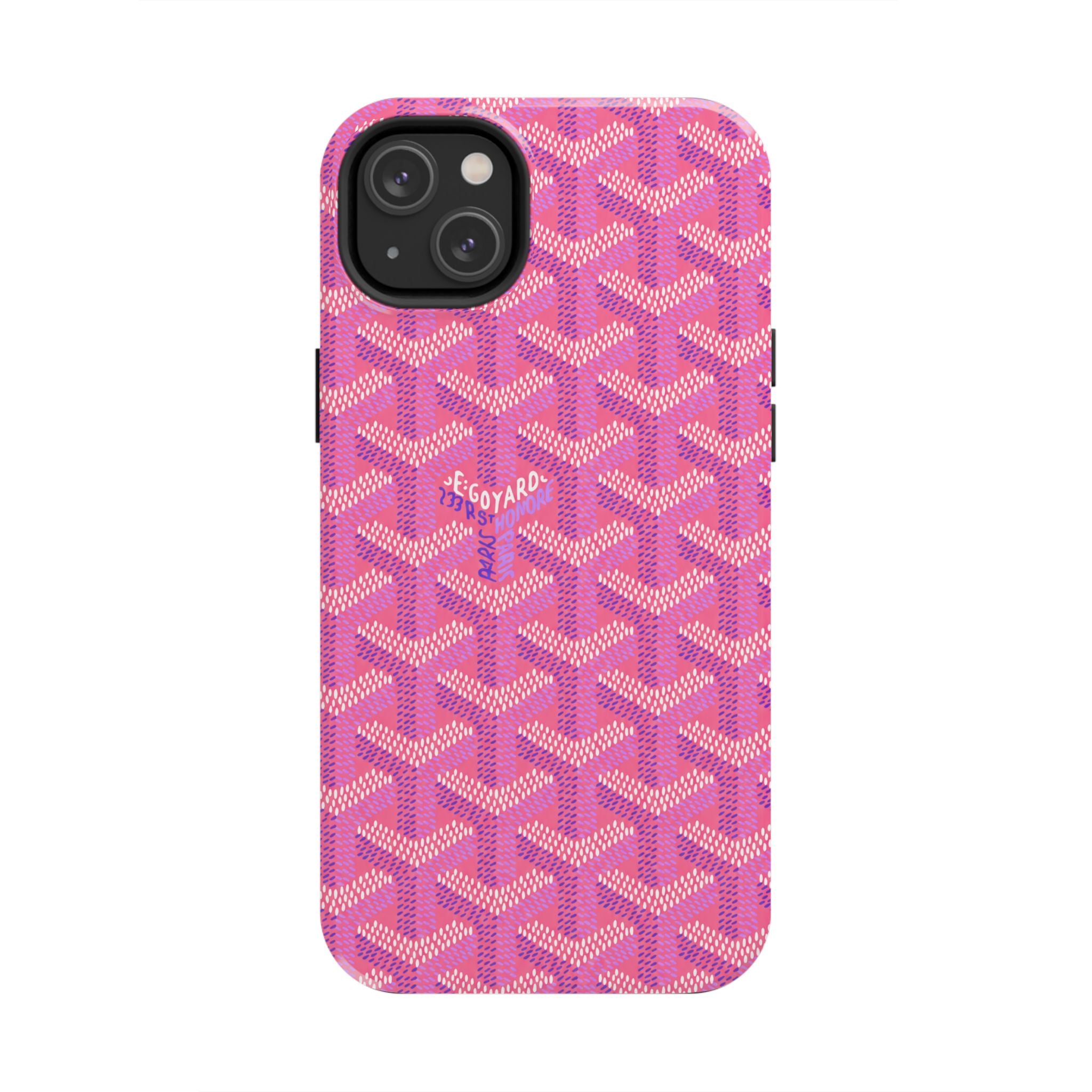 Pink Goyard Phone Case